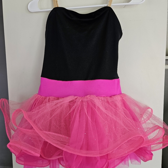 Weissman Girl's Tulle Dance Ballet Jazz Dress, Size Small Girls - Picture 3 of 9